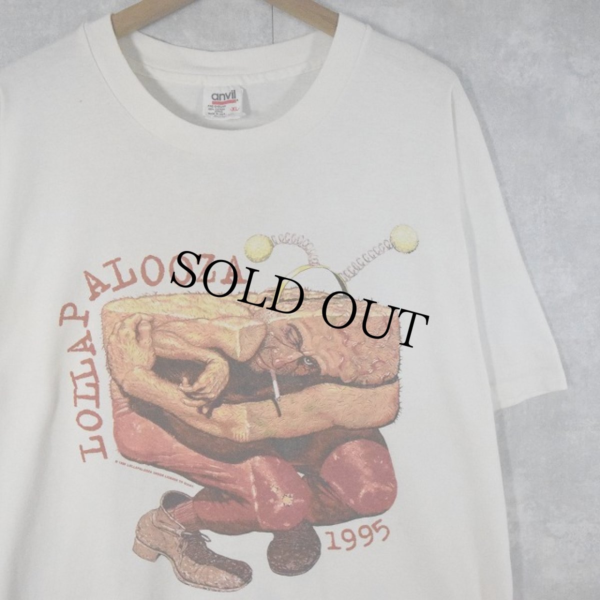 画像1: 1995 LOLLAPALOOZA USA製 ロックフェスティバルTシャツ XL (1)