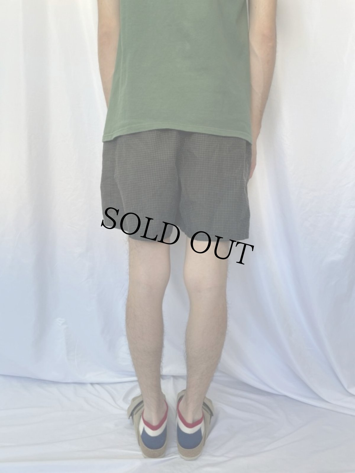 画像4: Patagonia アルパイン柄 リバーショーツ L (4)