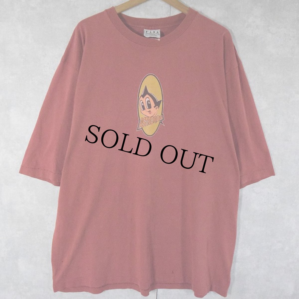 画像2: 90's New Deal USA製 "ASTRORON" スケートブランド パロディTシャツ (2)