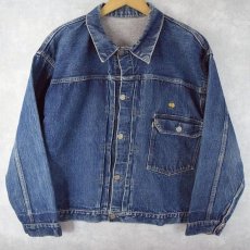 画像1: 40's LEVI'S 506XX "Tバック&2本針シンチバック" 1st デニムジャケット (1)