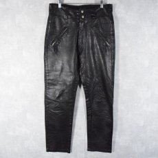 画像1: 70's Brooks Leather Sportswear レザーパンツ W31 (1)