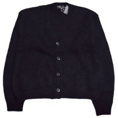 画像1: Feeet別注 STRANGE TRIP 2021AW "MIX MOHAIR CARDIGAN" BLACK×BLACK 【L】 (1)