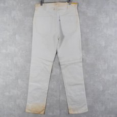 画像1: 【SALE】70's Levi's 519 コットンツイルパンツ フラッシャー付き DEADSTOCK W32 (1)