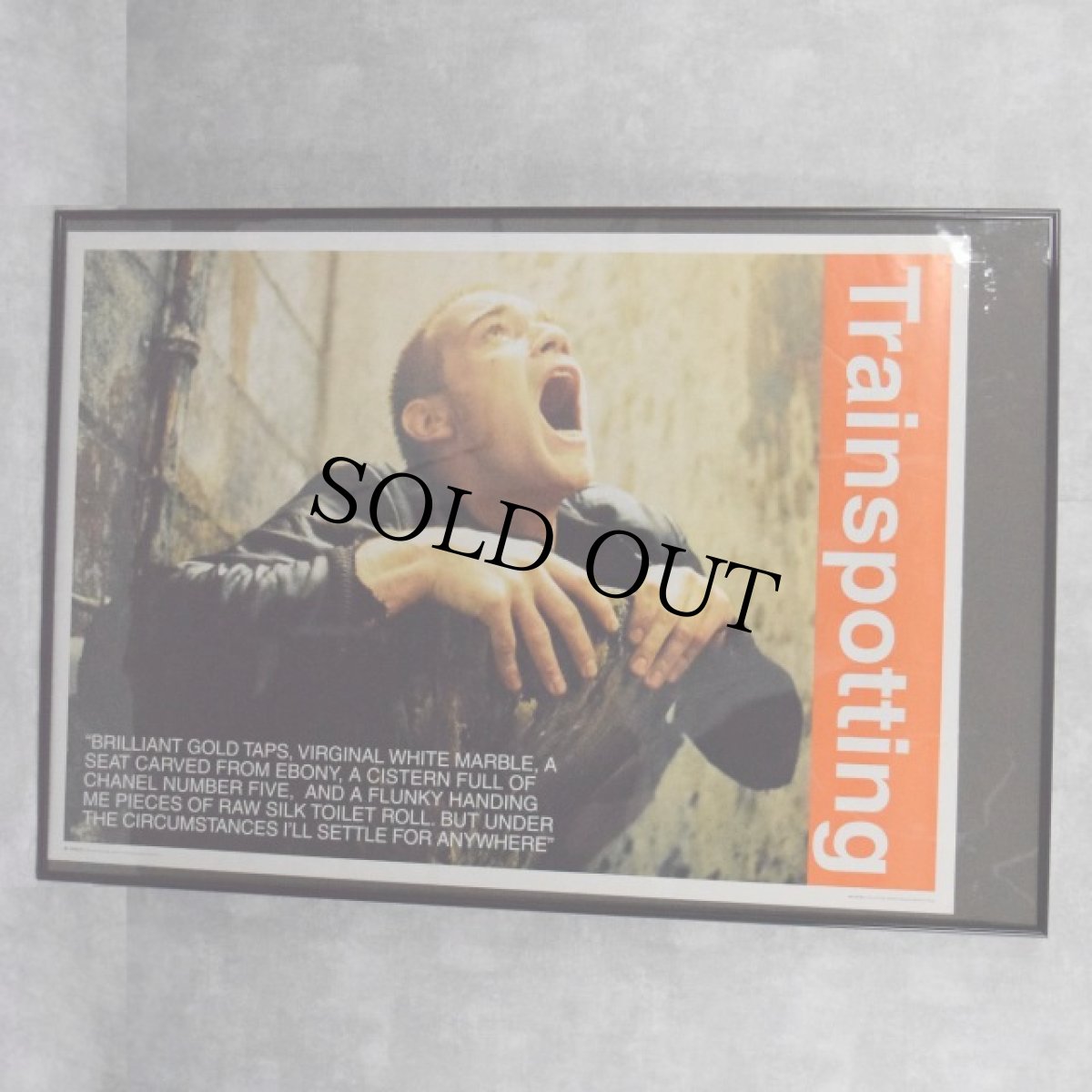 画像1: 1996 Trainspotting Printed in the UK Movie poster (1)