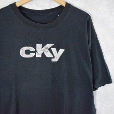 画像1: 2000's cky ロックバンドTシャツ (1)