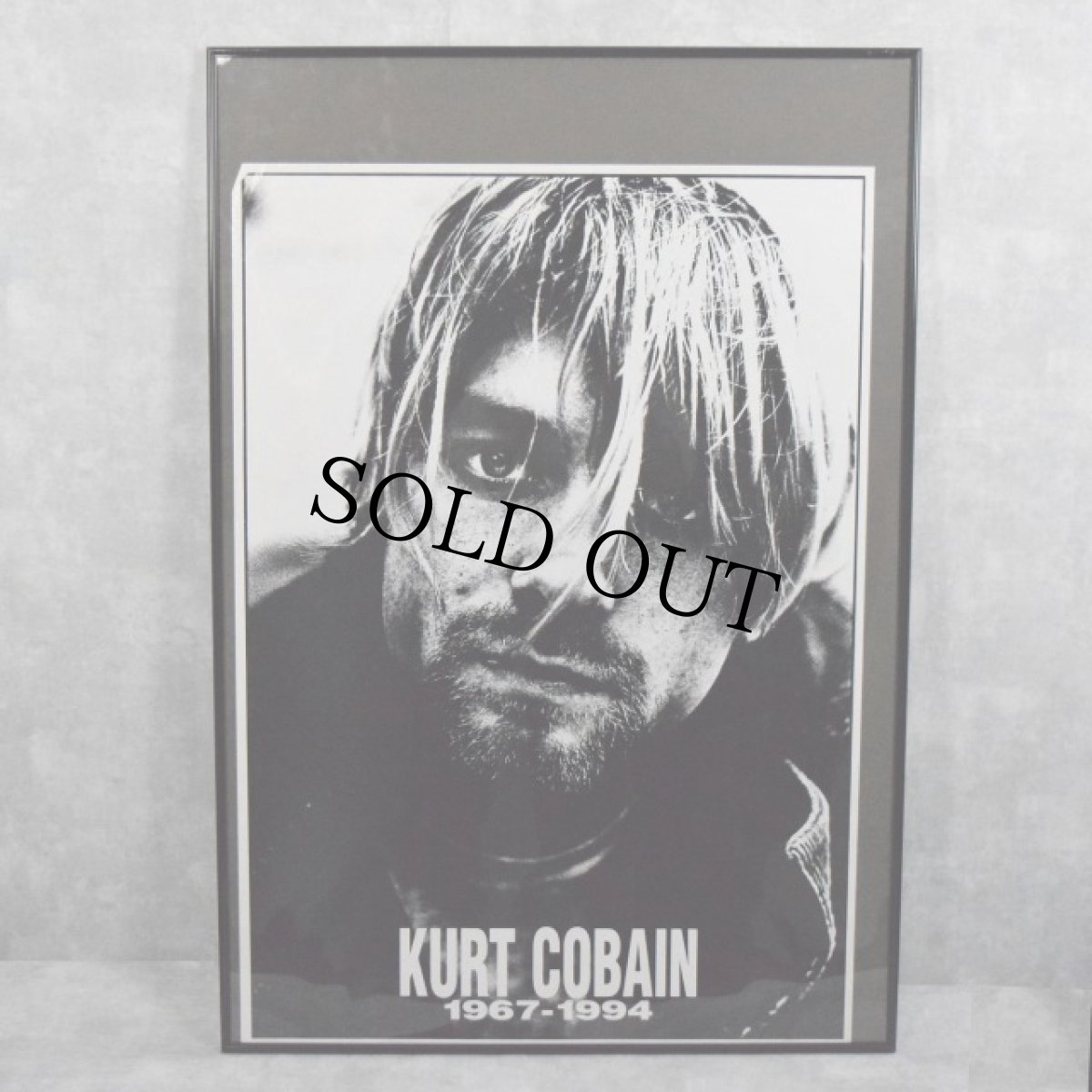 画像1: Kurt Cobain Rock Musician R.I.P. poster (1)