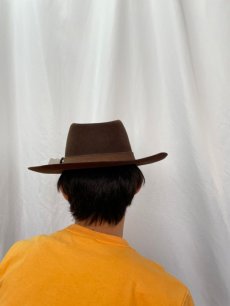 画像4: 60〜70's STETSON USA製 4X ビーバーハット 7 1/4 (4)