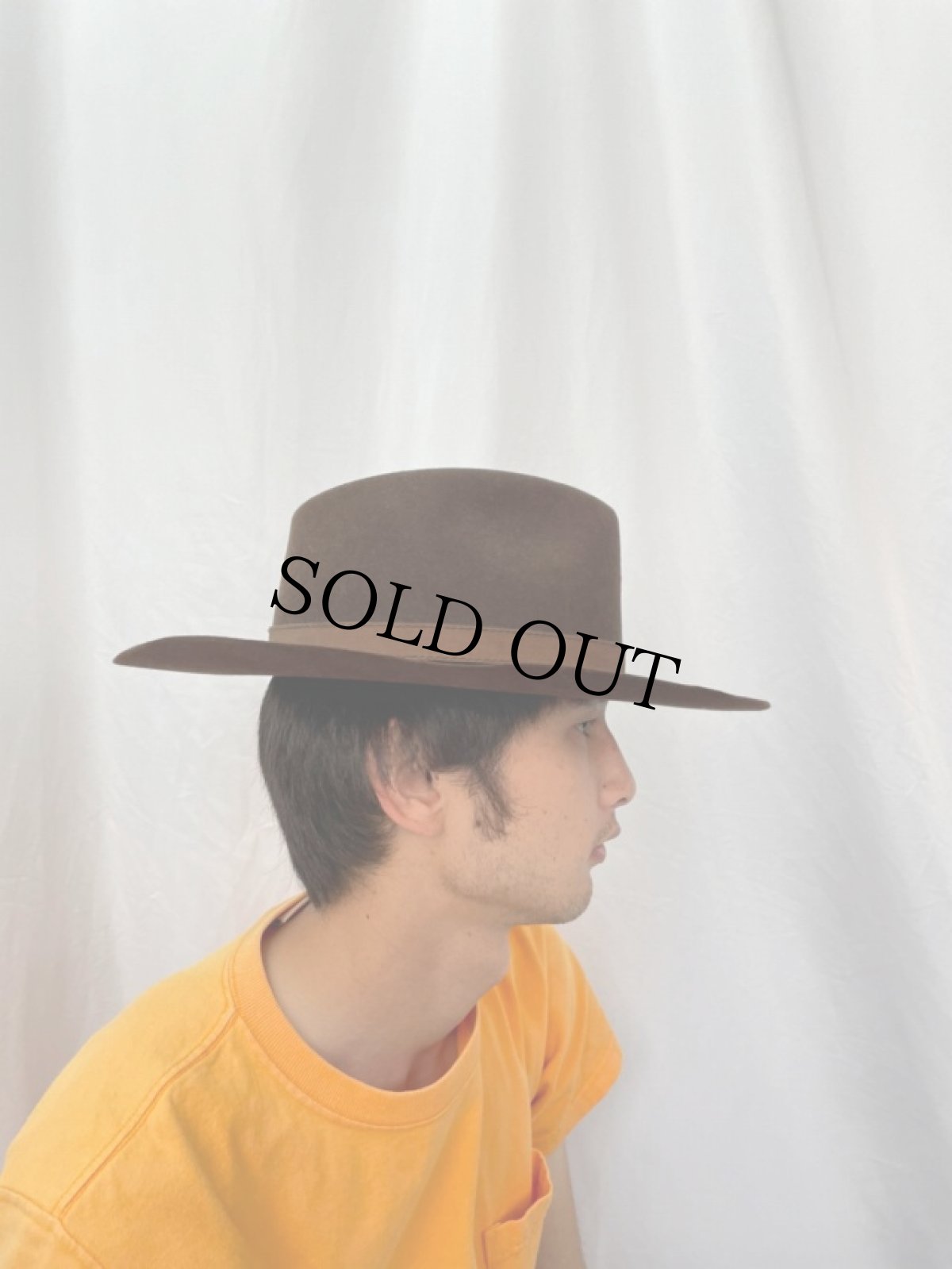 画像3: 60〜70's STETSON USA製 4X ビーバーハット 7 1/4 (3)