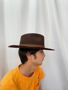 画像3: 60〜70's STETSON USA製 4X ビーバーハット 7 1/4 (3)