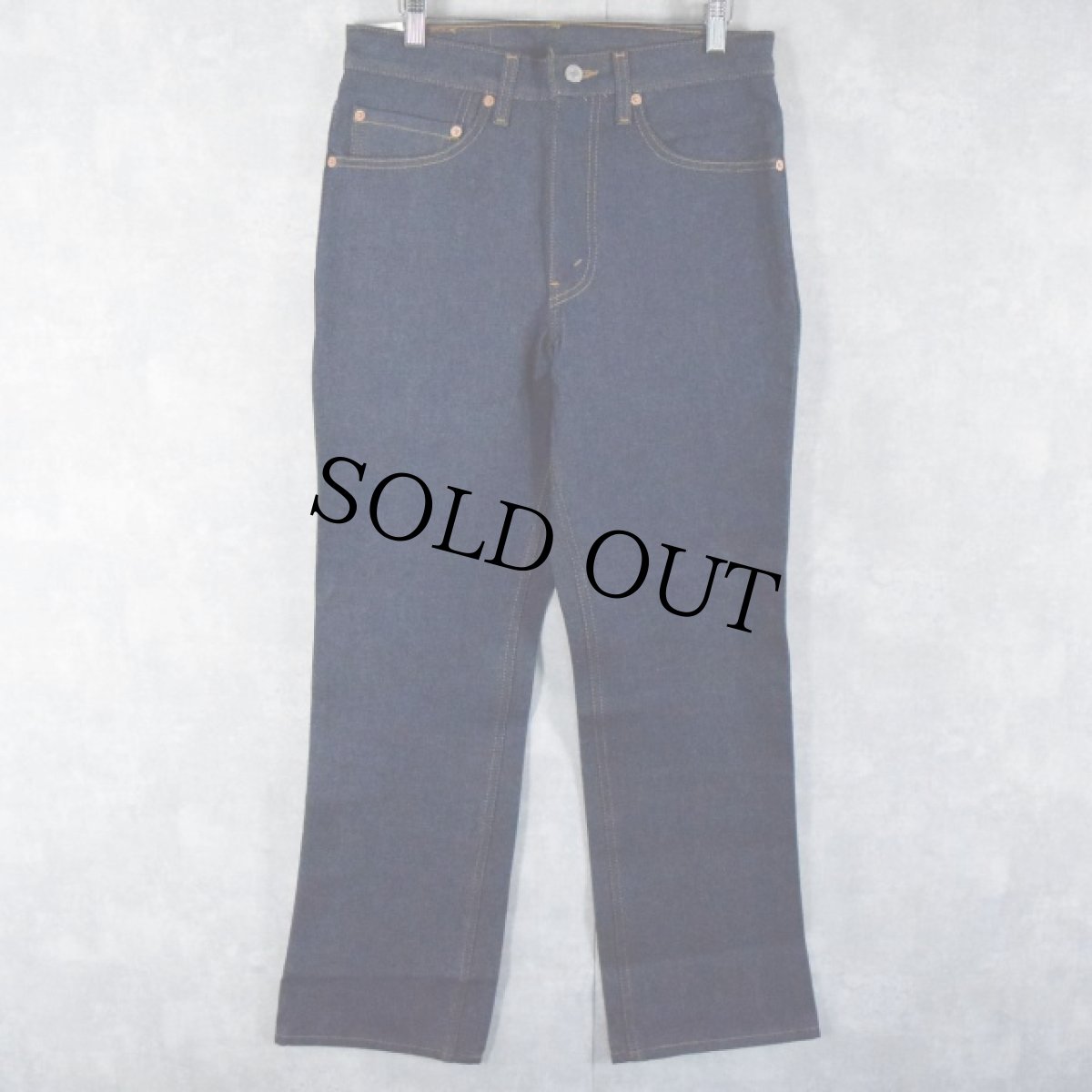 画像2: 90's Levi's 517-0217 USA製 ブーツカットデニムパンツ フラッシャー付きDEADSTOCK W32 (2)