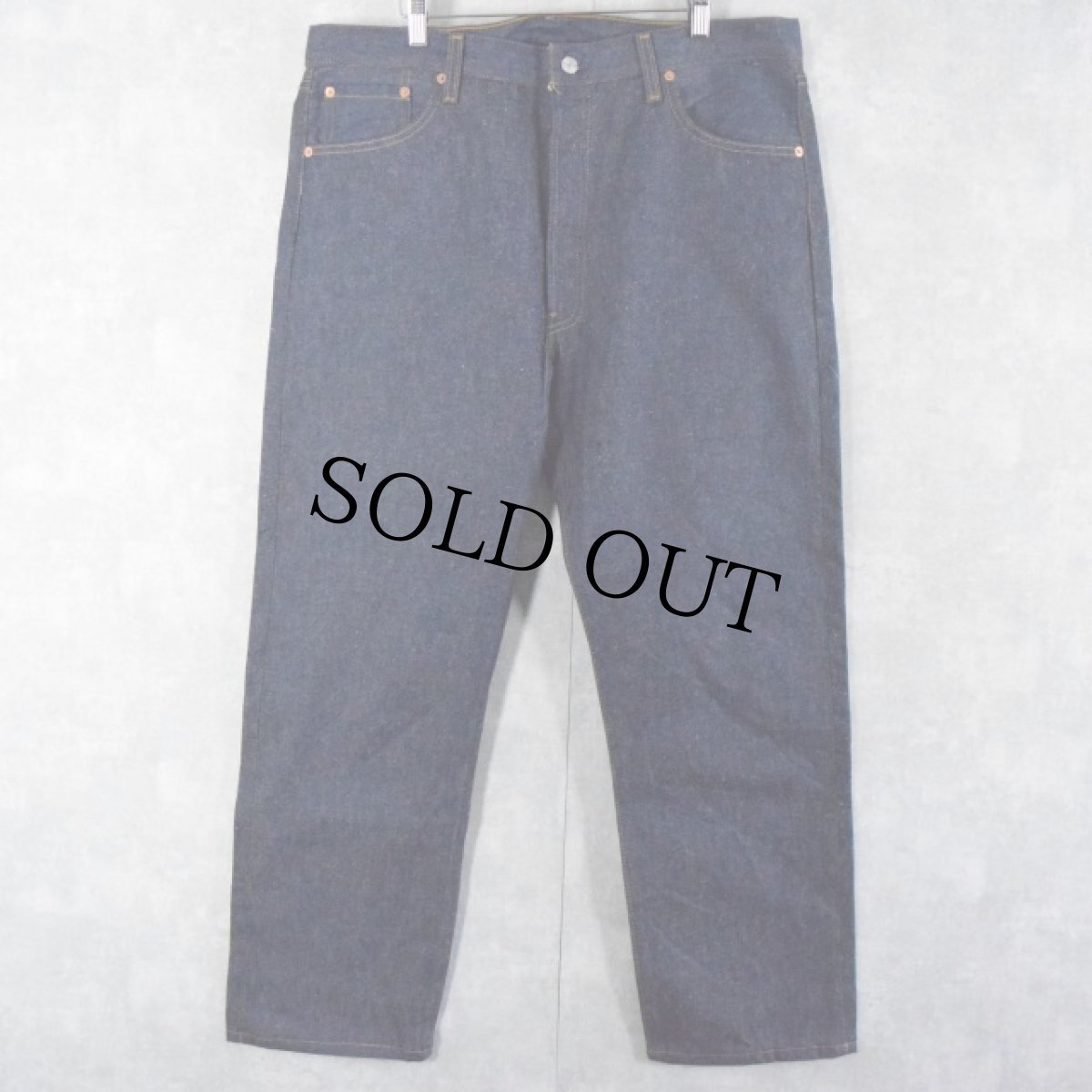 画像2: 90's Levi's 501 USA製 デニムパンツ フラッシャー付きDEADSTOCK W45 (2)