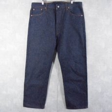 画像2: 90's Levi's 501 USA製 デニムパンツ フラッシャー付きDEADSTOCK W45 (2)