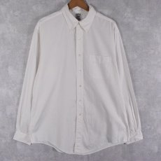 画像1: Brooks Brothers USA製 "SLIM FIT" オックスフィードボタンダウンシャツ XL (1)