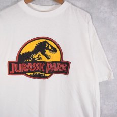 画像1: JURASSIC PARK 映画プリントTシャツ XL (1)