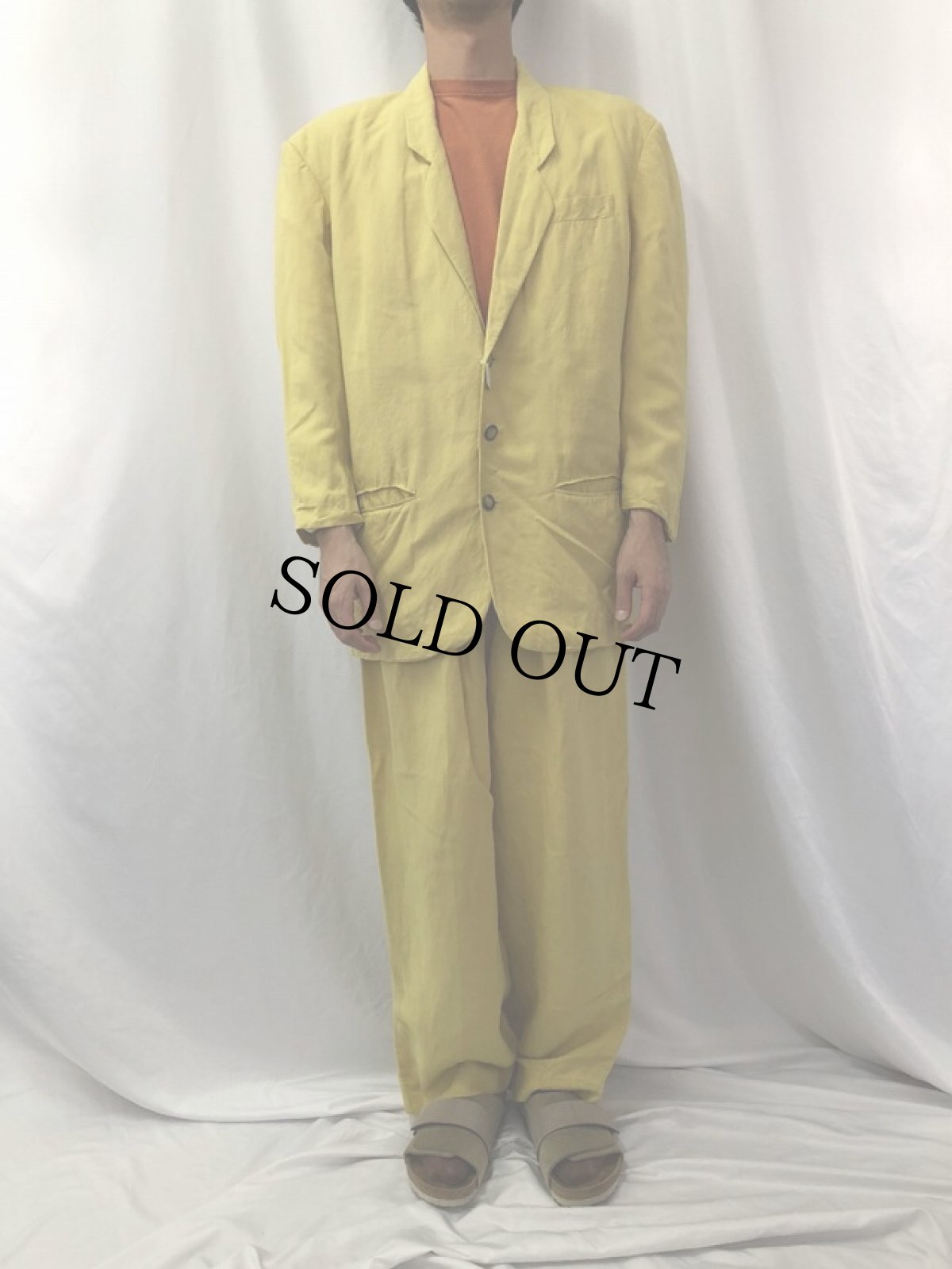 画像2: USA製 レーヨン×ナイロン ズートスーツ SETUP 36 (2)