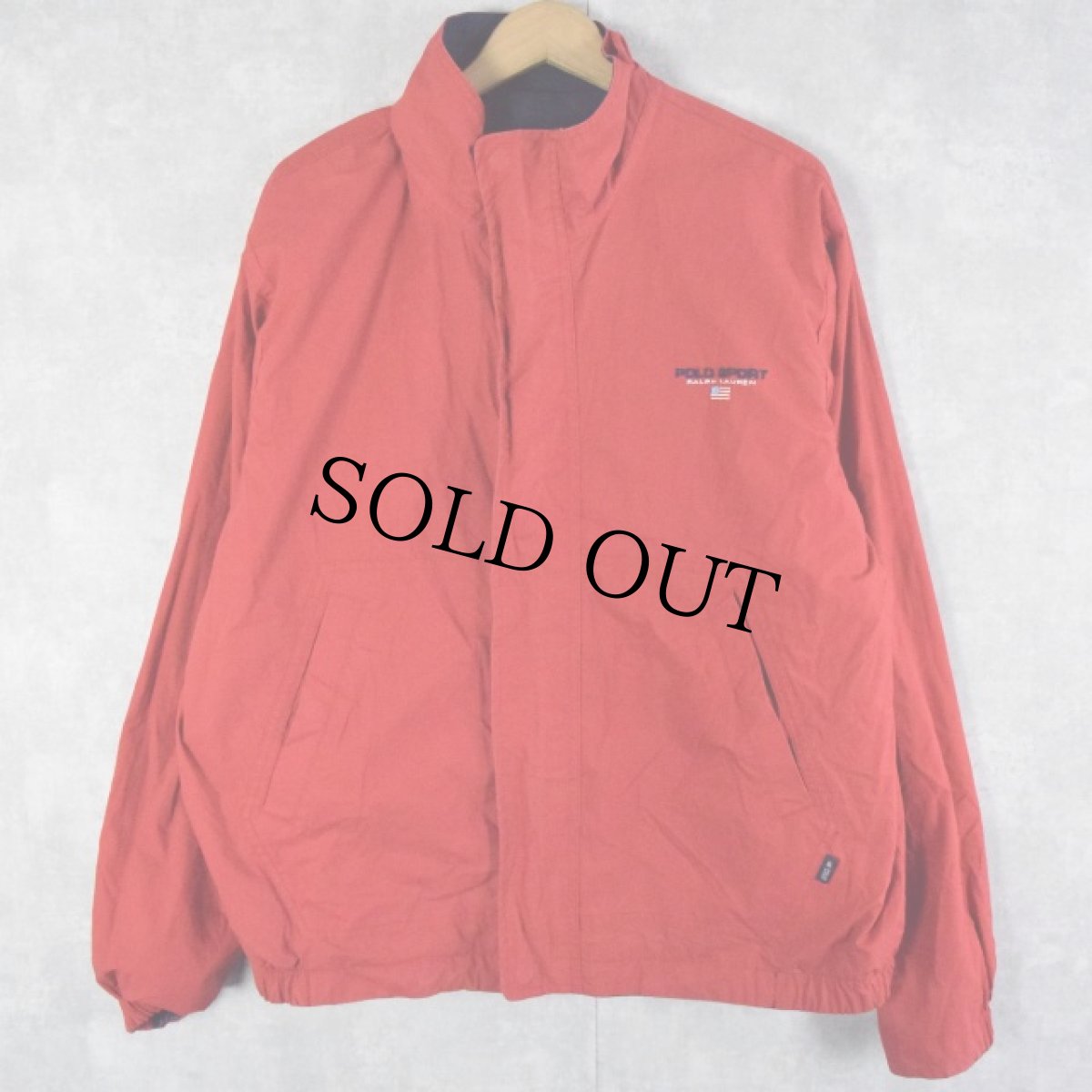 画像3: 90's POLO SPORT Ralph Lauren リバーシブル コットンスウィングトップ L (3)