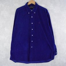 画像1: Ralph Lauren "BLAKE" ボタンダウンコーデュロイシャツ XL (1)