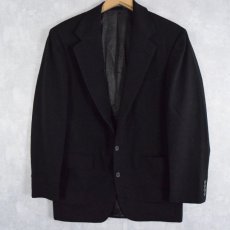 画像1: 90's POLO Ralph Lauren USA製 テーラードジャケット ブラック (1)