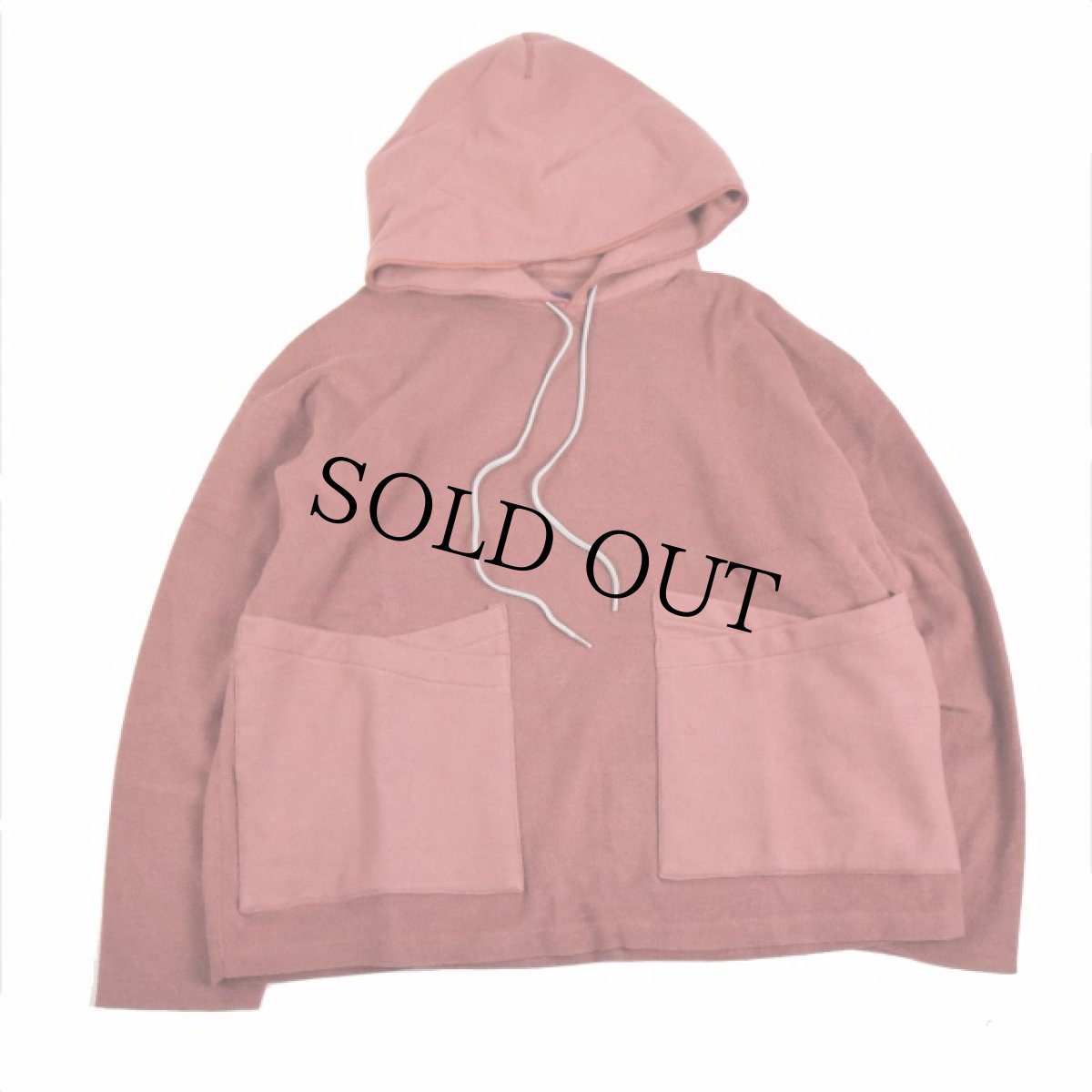 画像1: 【SALE】 GOFUKUSAY "CROSS SEPA POCKET HOODIE" R.BROWN 【FREE】 (1)