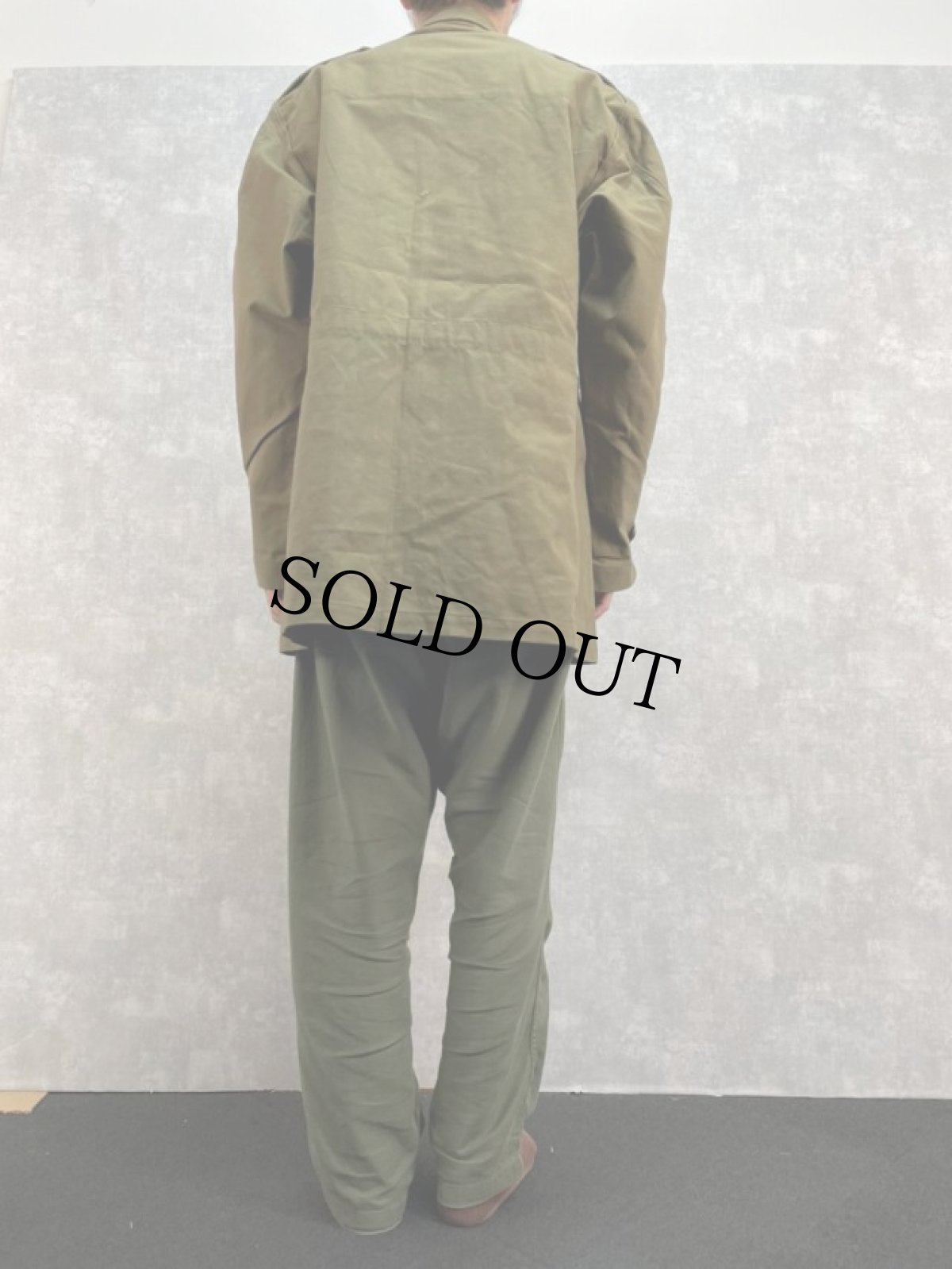 画像4: 40〜50's French Army M-47 フィールドジャケット 前期 (4)