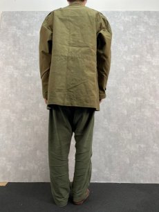 画像4: 40〜50's French Army M-47 フィールドジャケット 前期  (4)