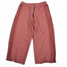 画像1: GOFUKUSAY "BUM SWEAT PANTS" R.BROWN 【FREE】 (1)