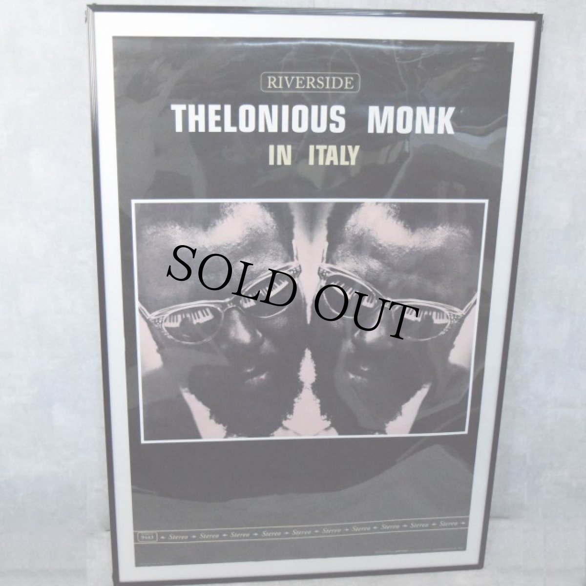 画像1: RIVERSIDE "THELONIOUS MONK" IN ITALY Poster (1)