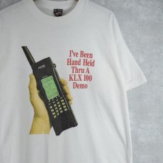 画像1: 90's AlliedSignal "Bendix/King KLX 100" イラストプリントTシャツ XL  (1)