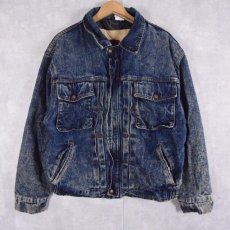 画像1: 80's〜90's Levi's USA製 デニムブルゾン L (1)