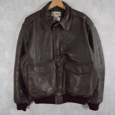 画像1: 90's L.L.Bean USA製 FLYING TIGER JACKET "A-2TYPE" L (1)