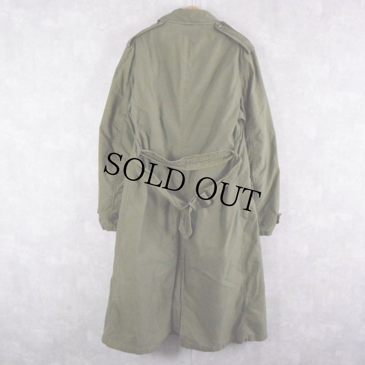 画像2: 60's U.S.ARMY OVERCOAT ライナー付き MEDIUM-LONG (2)