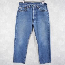 画像1: 80's Levi's 501 USA製 デニムパンツ W31 (1)