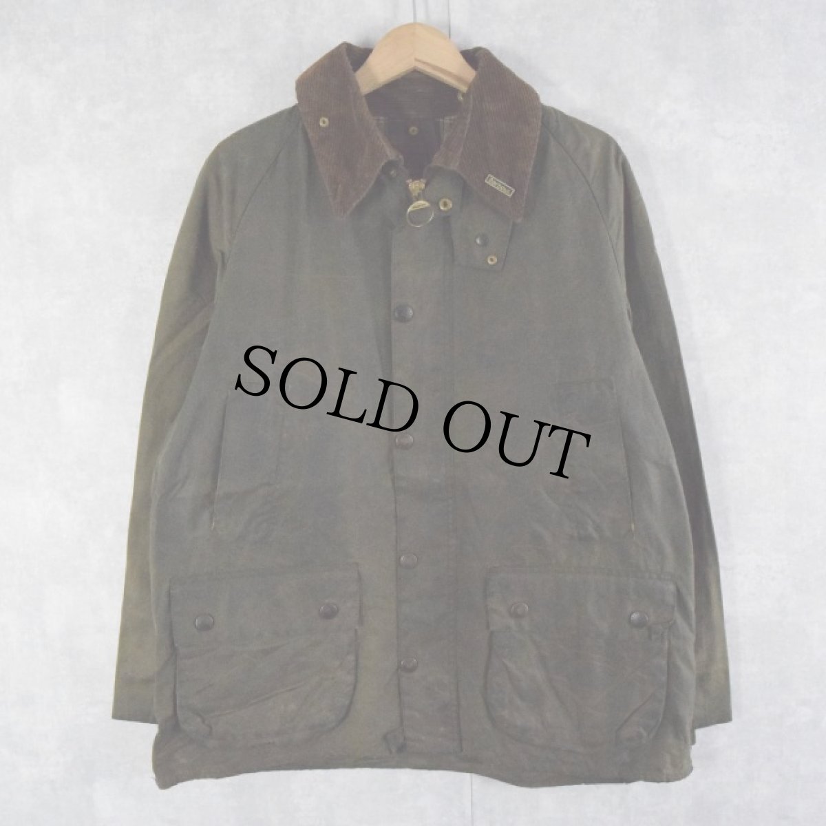 画像1: 90's Barbour ENGLAND製 "BEDALE" 3ワラント (1)