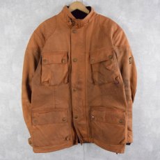 画像1: Belstaff ITALY製 "TRIALMASTER" プロテクター入り オイルドジャケット XXL (1)