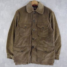 画像1: 50's Woolrich ブランケット付き コーデュロイハンティングジャケット 36 (1)