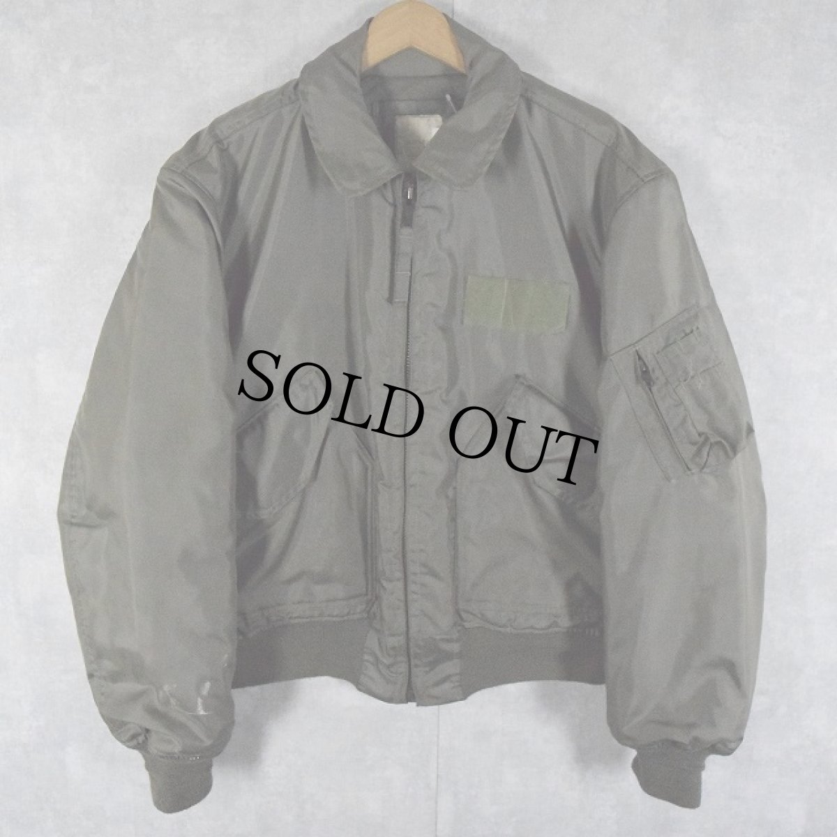 画像1: 90's U.S.AIR FORCE CWU-45/P Flight Jacket LARGE (1)