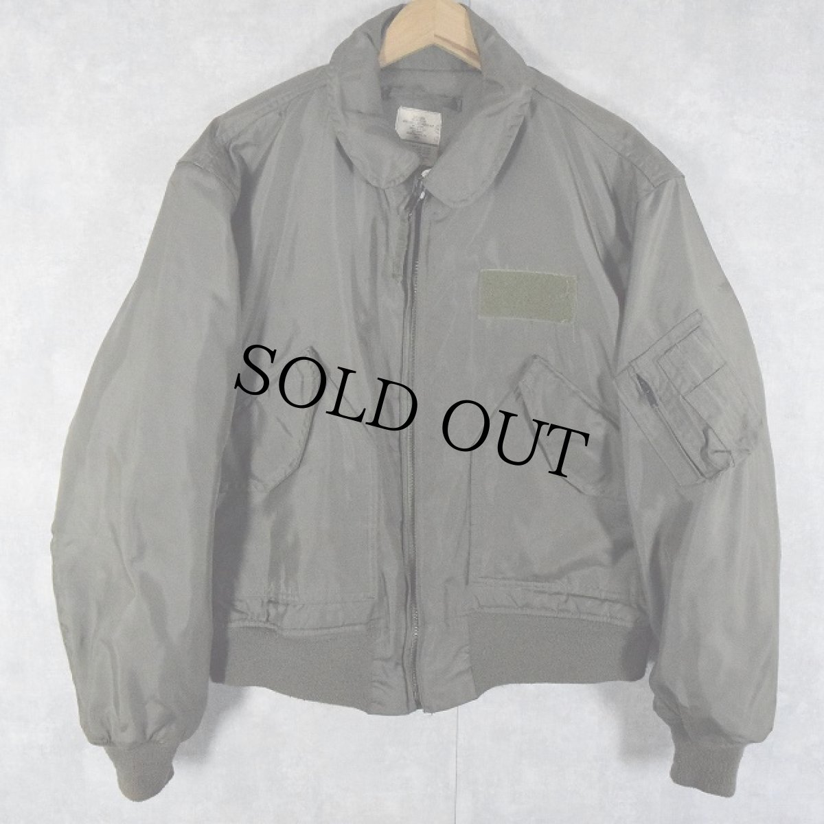 画像1: 90's U.S.AIR FORCE CWU-45/P Flight Jacket LARGE (1)