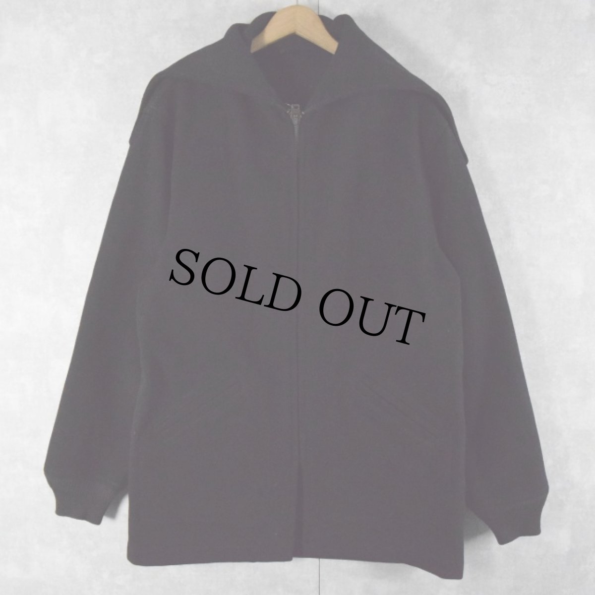 画像2: 70's U.S.NAVY ラビットフード カデットコート MEDIUM LONG (2)