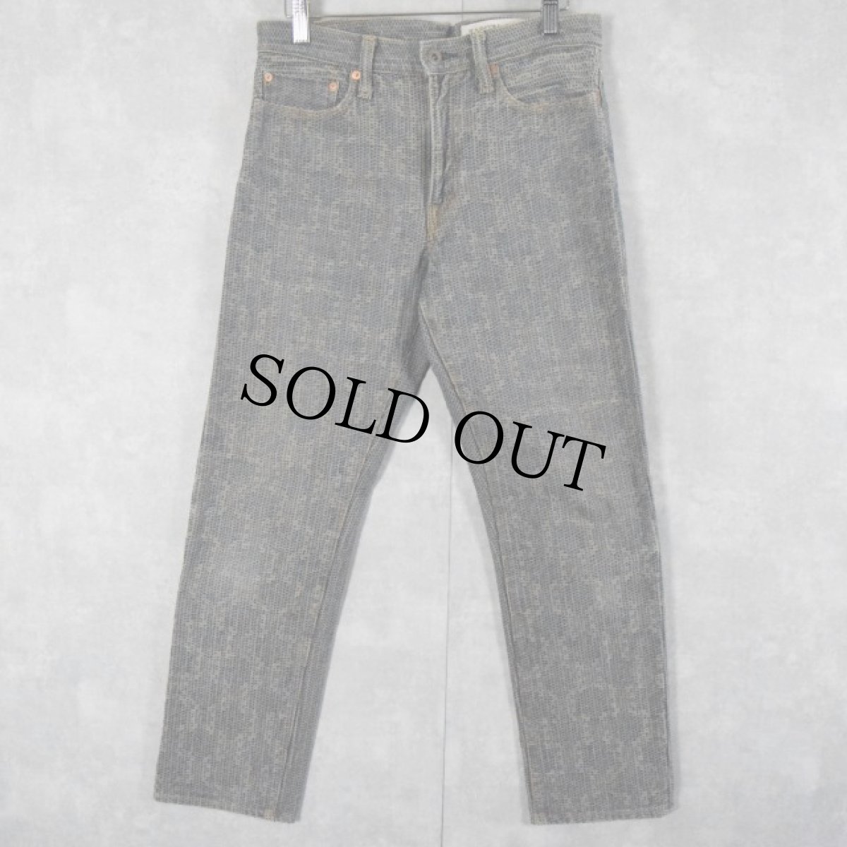 画像2: KAPITAL 刺し子 バックルバック センチュリーデニムパンツ W31 (2)