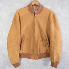 画像1: 50〜60's CALIFORNIA SPORTSWEAR ヌバックレザージャケット (1)