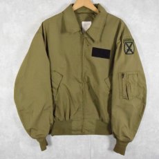 画像1: 80's U.S.ARMY ノ－メックス ヘリクルーフライトジャケット パッチ付き X-LARGE LONG (1)