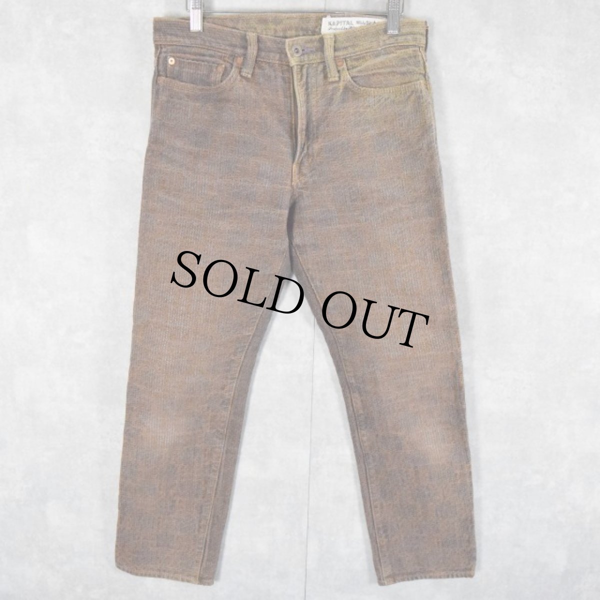 画像3: KAPITAL 柿渋染め センチュリーデニム ジャケット&パンツ SETUP (3)