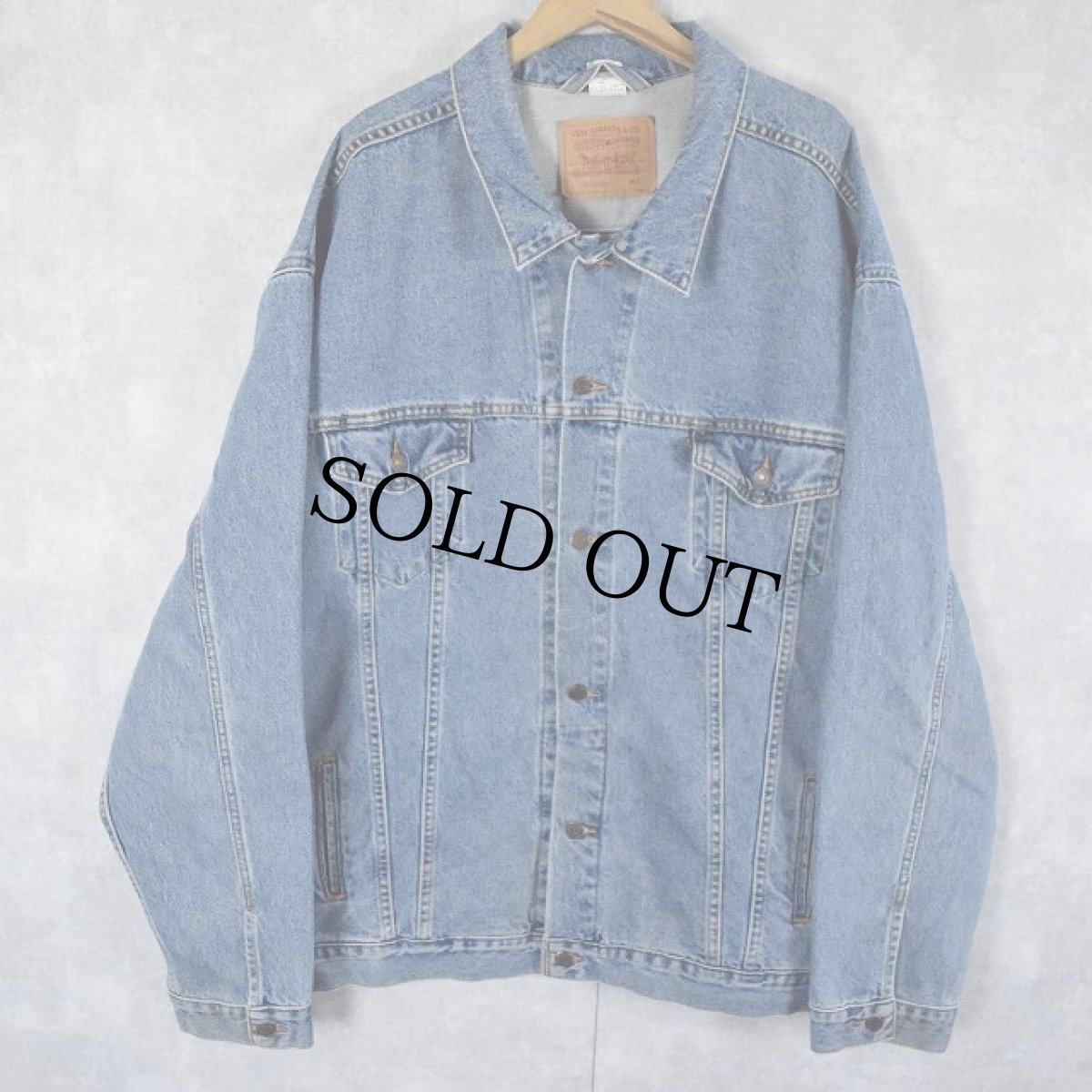 画像1: 2000's Levi's 72507-0389 デニムジャケット 5XL (1)