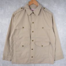 画像1: 90's FILSON USA製 コットンポプリン サファリジャケット 40 (1)