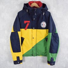 画像2: Ralph Lauren "YACHT CLUB RL-67" コットンナイロン セーリングジャケット L (2)