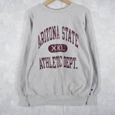 画像1: 90's Champion REVERSE WEAVE "ARIZONA STATEATHLETIC DEPT." プリントスウェット XXL (1)