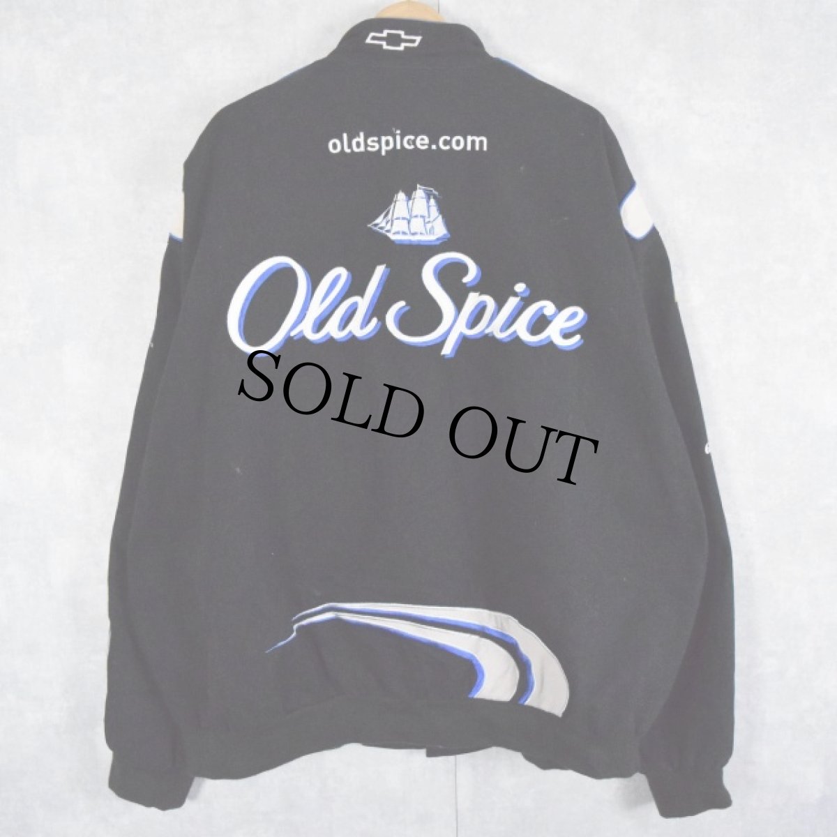 画像2: JEFF HAMILTON "Old Spice NASCAR" レーシングジャケット 3XL (2)