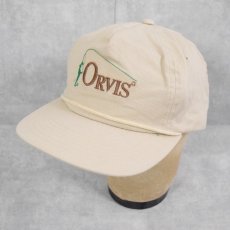 画像1: ORVIS ロゴ刺繍 コットンキャップ (1)