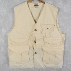 画像1: 90's FILSON USA製 ハーフムーンポケット ハンティングベスト XXL (1)