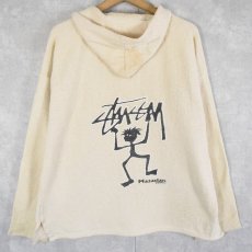 画像1: 90's ブート STUSSY メキシカンパーカー XL (1)